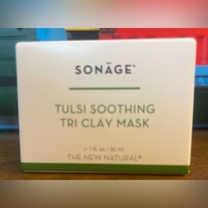 Tulsi Soothing Tri Clay Mask Full Size New In Box